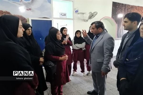 بازدید از مدرسه‌‌ آفرینش و بصیرت  محمود آباد