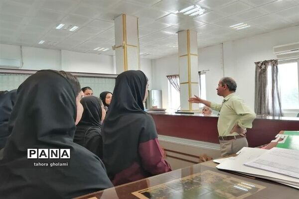 بازدید از مدرسه‌‌ آفرینش و بصیرت  محمود آباد