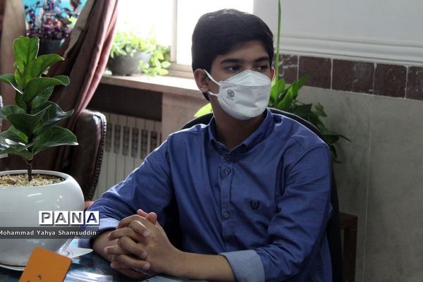 دیدار نمایندگان مجلس دانش‌آموزی سمنان با معاونت پرورشی شهرستان سمنان