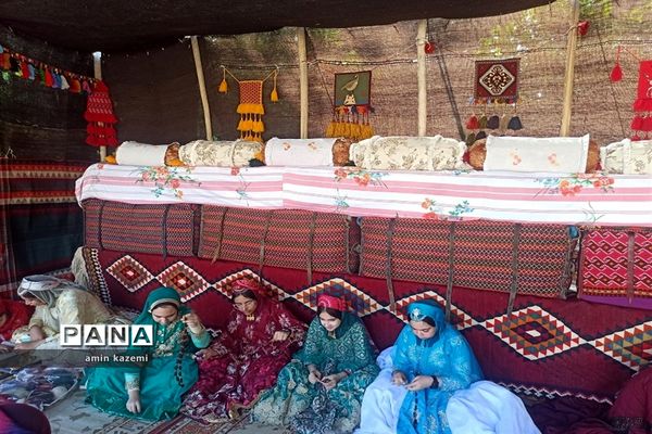 آیین افتتاحیه جشنواره فرهنگی ورزشی دختران آفتاب ایران