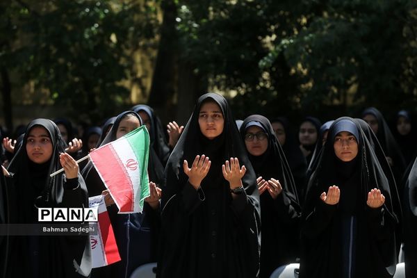 مراسم گلباران محل شهادت استاد مطهری