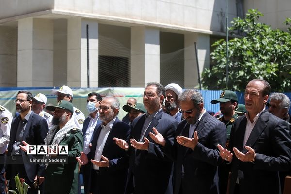 مراسم گلباران محل شهادت استاد مطهری