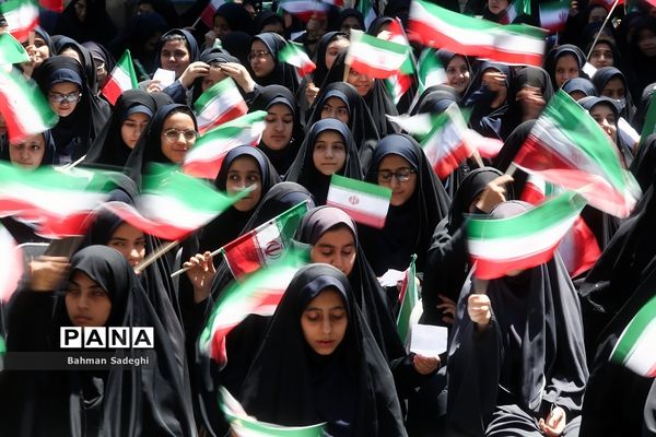 مراسم گلباران محل شهادت استاد مطهری