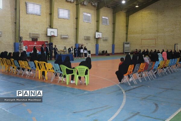 مسابقات فرهنگی بانوان استان بوشهر رشته والیبال
