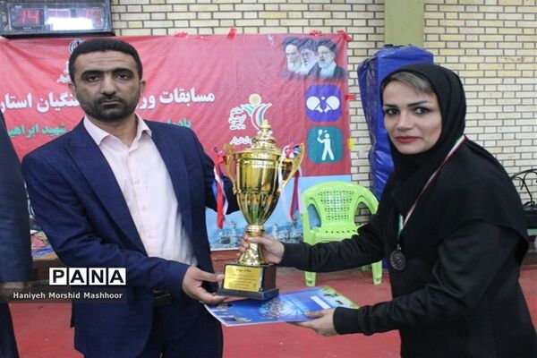مسابقات فرهنگی بانوان استان بوشهر رشته والیبال