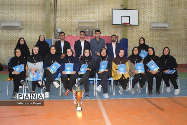 مسابقات فرهنگی بانوان استان بوشهر رشته والیبال