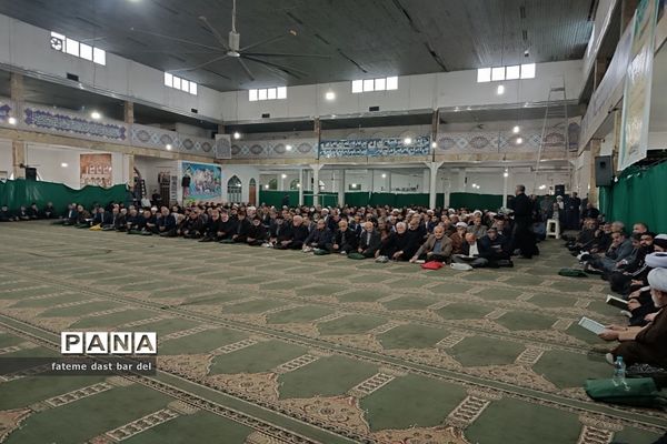 مراسم گرامیداشت  شهید آیت‌الله سلیمانی