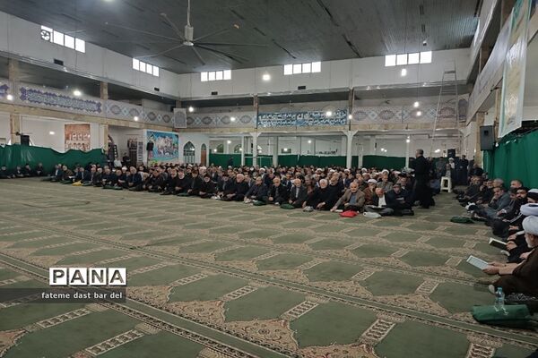 مراسم گرامیداشت  شهید آیت‌الله سلیمانی
