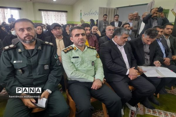 مراسم زنگ سپاس معلم در شهرستان قائمشهر