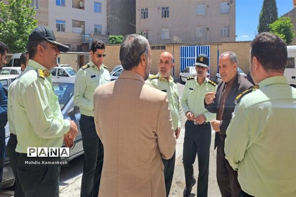 تبریک عوامل نیروی انتظامی شهرستان پاکدشت به‌مناسبت هفته معلم