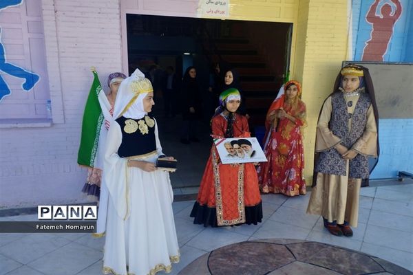 جشنواره فرهنگی ورزشی دختران مقطع ابتدایی استان فارس به میزبانی ناحیه 3 شیراز