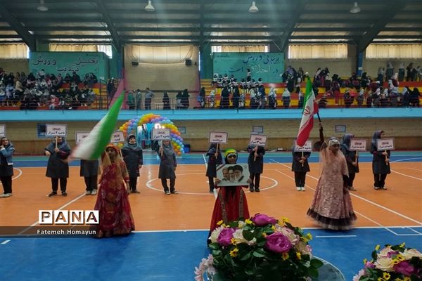 جشنواره فرهنگی ورزشی دختران مقطع ابتدایی استان فارس به میزبانی ناحیه 3 شیراز
