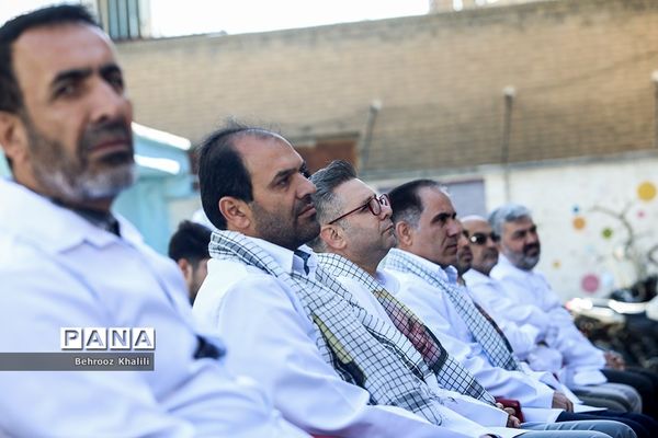 آیین بهسازی و شاداب سازی مدارس مناطق کم برخوردار