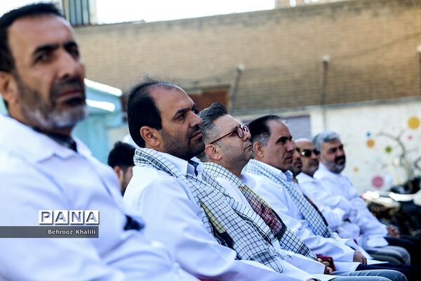 آیین بهسازی و شاداب سازی مدارس مناطق کم برخوردار