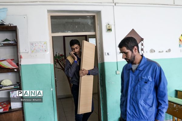 آیین بهسازی و شاداب سازی مدارس مناطق کم برخوردار