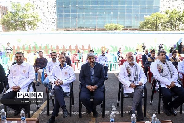 آیین بهسازی و شاداب سازی مدارس مناطق کم برخوردار
