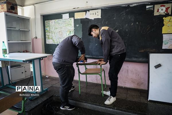 آیین بهسازی و شاداب سازی مدارس مناطق کم برخوردار