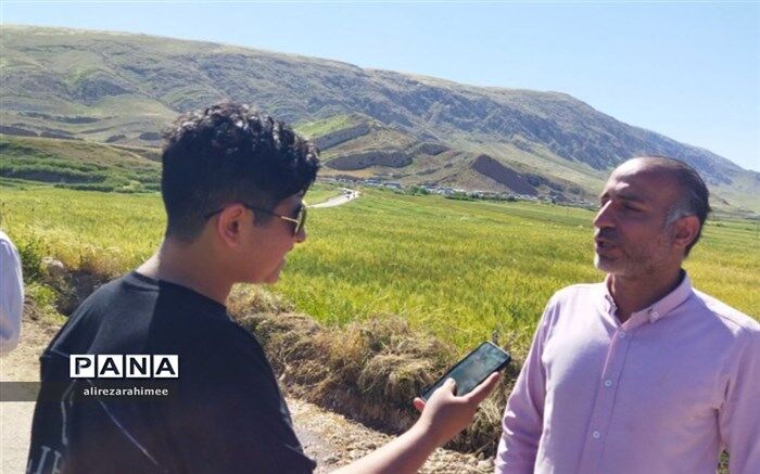 حضور دانش‌‌آموز خبرنگار پانا فیروزکوه، در سفر اصحاب رسانه عضو بسیج، به اردوی راهیان‌نور غرب کشور