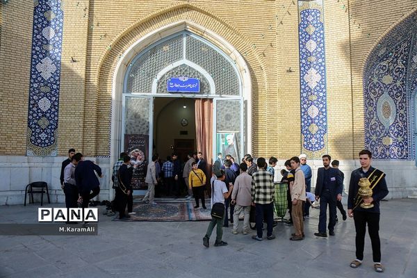 مراسم یادبود حافظان، قاریان و مداحان نوجوان حرم حضرت معصومه(س)