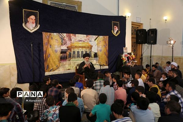 مراسم یادبود حافظان، قاریان و مداحان نوجوان حرم حضرت معصومه(س)