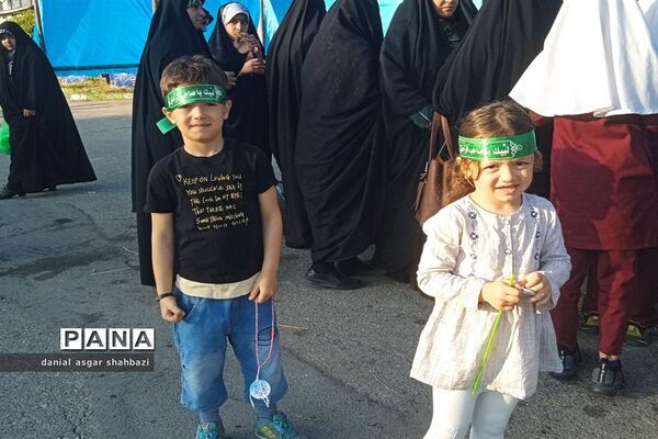 هفتمین سالگرد شهادت شهید علی جمشیدی در شهرستان نور