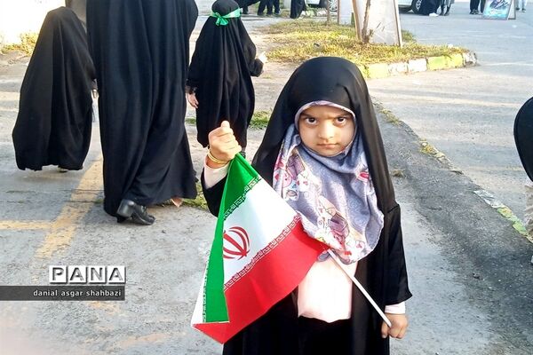 هفتمین سالگرد شهادت شهید علی جمشیدی در شهرستان نور