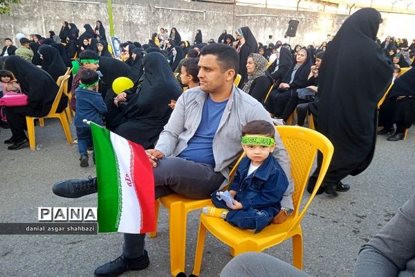 هفتمین سالگرد شهادت شهید علی جمشیدی در شهرستان نور