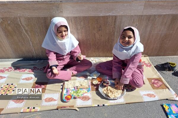 برگزاری صبحانه سلامت در دبستان بوستان شهرستان بن