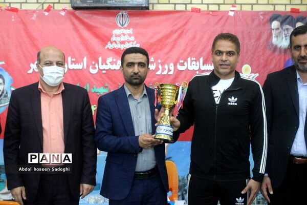 مسابقات فرهنگی آقایان استان بوشهر رشته والیبال