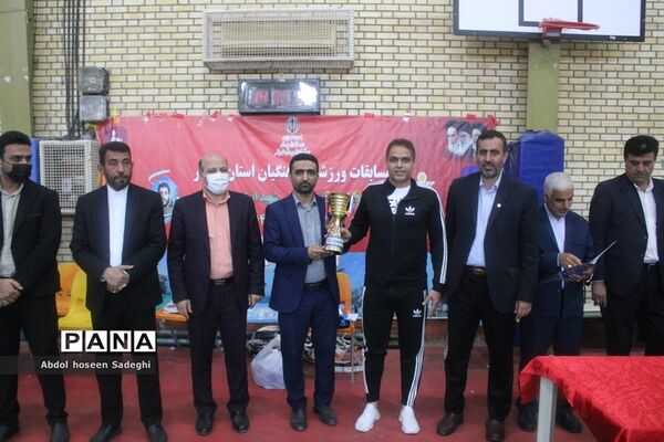 مسابقات فرهنگی آقایان استان بوشهر رشته والیبال