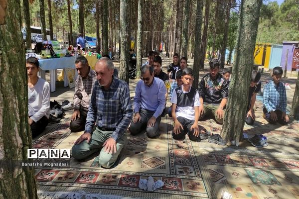اردوی یک روزه دانش‌آموزان پسر پیشتاز ناحیه چهار
