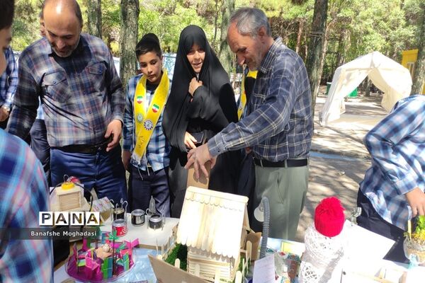 اردوی یک روزه دانش‌آموزان پسر پیشتاز ناحیه چهار