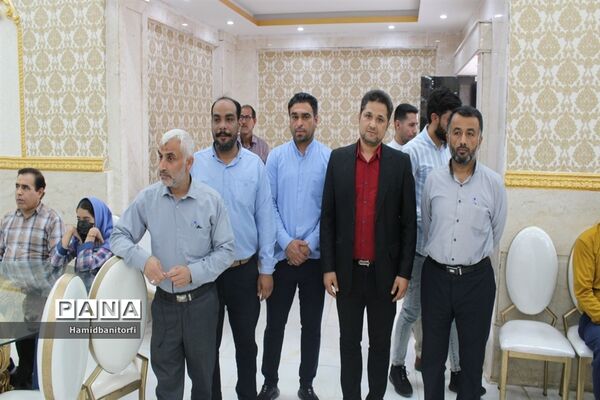 ,تقدیر از معلمان نمونه شهرستان حمیدیه