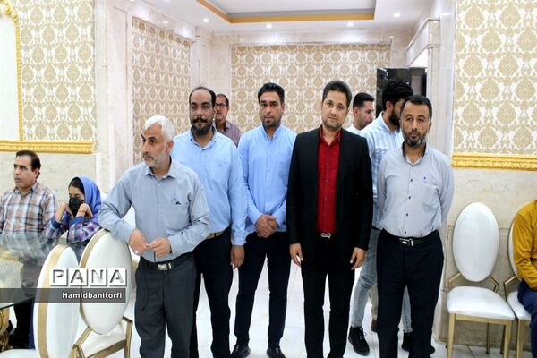 ,تقدیر از معلمان نمونه شهرستان حمیدیه