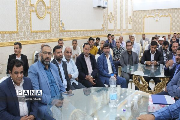 ,تقدیر از معلمان نمونه شهرستان حمیدیه
