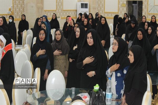 ,تقدیر از معلمان نمونه شهرستان حمیدیه