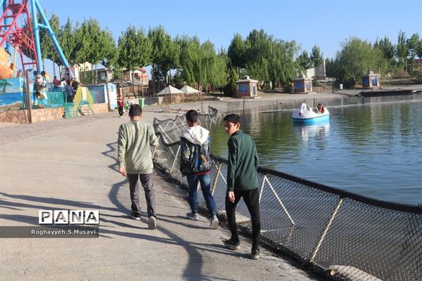 اردوی تفریحی دانش‌آموزان نخبه قرآنی قم در دهکده صبا