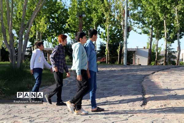 اردوی تفریحی دانش‌آموزان نخبه قرآنی قم در دهکده صبا