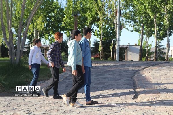 اردوی تفریحی دانش‌آموزان نخبه قرآنی قم در دهکده صبا