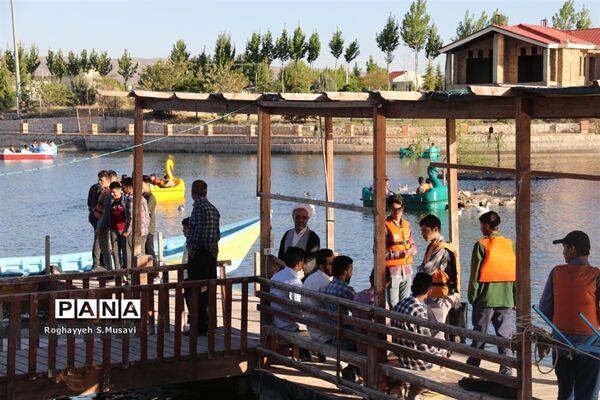 اردوی تفریحی دانش‌آموزان نخبه قرآنی قم در دهکده صبا