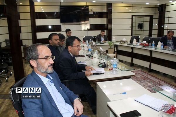 جلسه ستاد ثبت‌نام آموزش و پرورش استان بوشهر