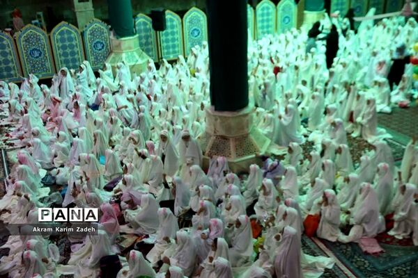 جشن تکلیف دانش‌آموزان پایه سوم مدارس شهرک واوان در اسلامشهر