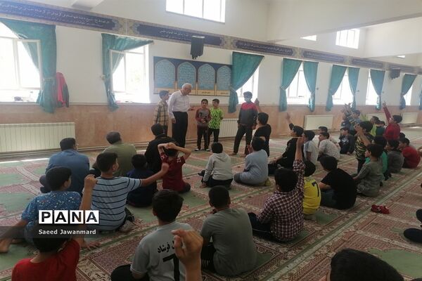 اردوی پسران ورزشکار دبستان پسرانه شهید خرّم نژاد ناحیه یک