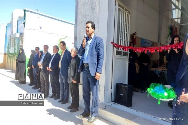 مراسم افتتاحیه نمایشگاه مشاغل خانگی بانوان خلیل‌آباد