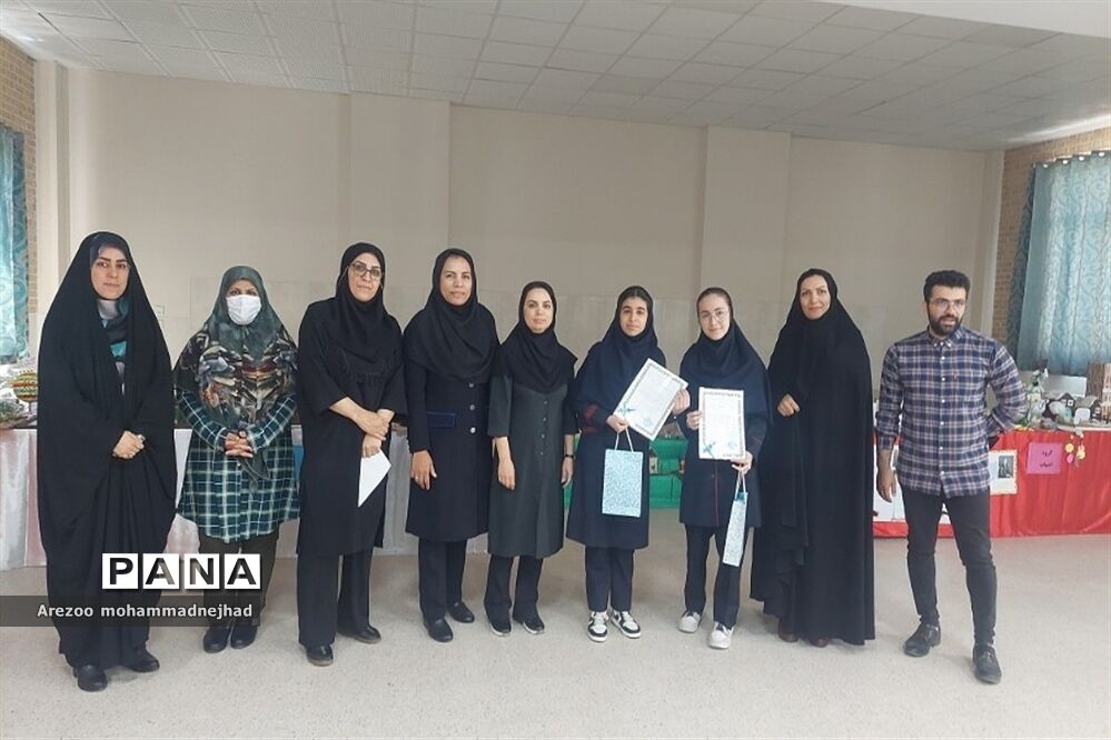 تجلیل از دانش‌آموزان پژوهشسرای باقرالعلوم قرچک