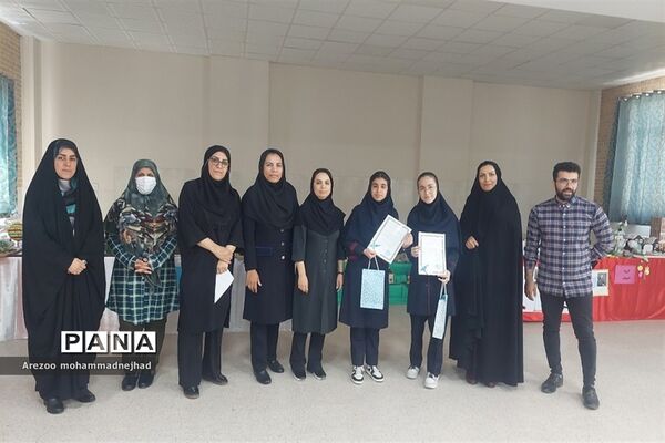تجلیل از دانش‌آموزان پژوهشسرای باقرالعلوم قرچک