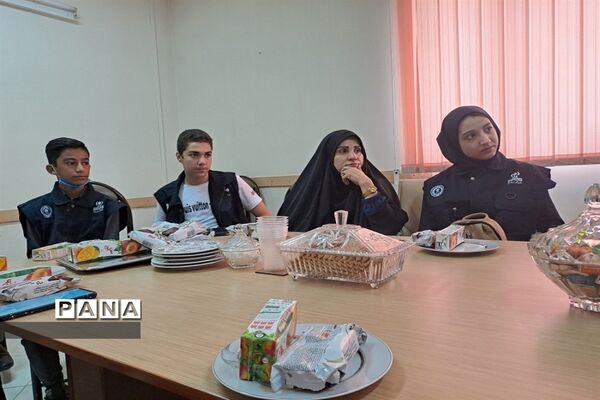 بازدید دانش‌آموزان خبرنگار پانا از خبرگزاری ایرنا