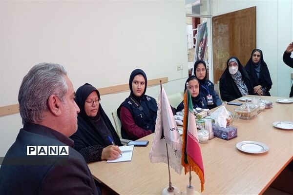 بازدید دانش‌آموزان خبرنگار پانا از خبرگزاری ایرنا