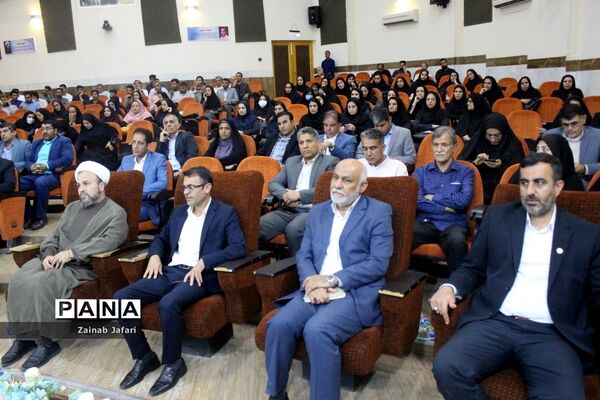 تجلیل از فعالان و برترین‌های حوزه تربیت‌بدنی و سلامت آموزش و پرورش استان بوشهر