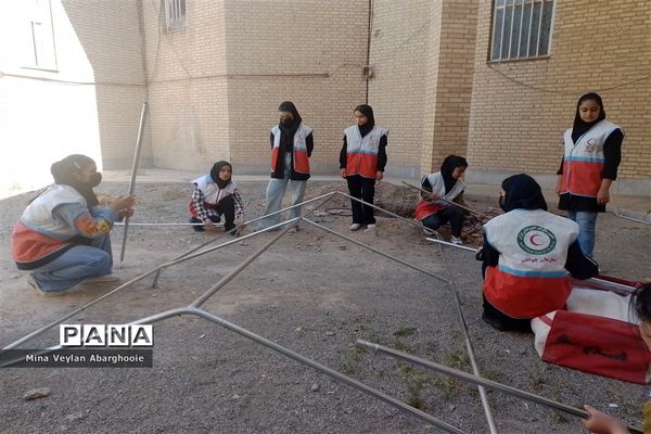 دوره آموزشی طرح دادرس هلال احمر شهرستان پیشوا